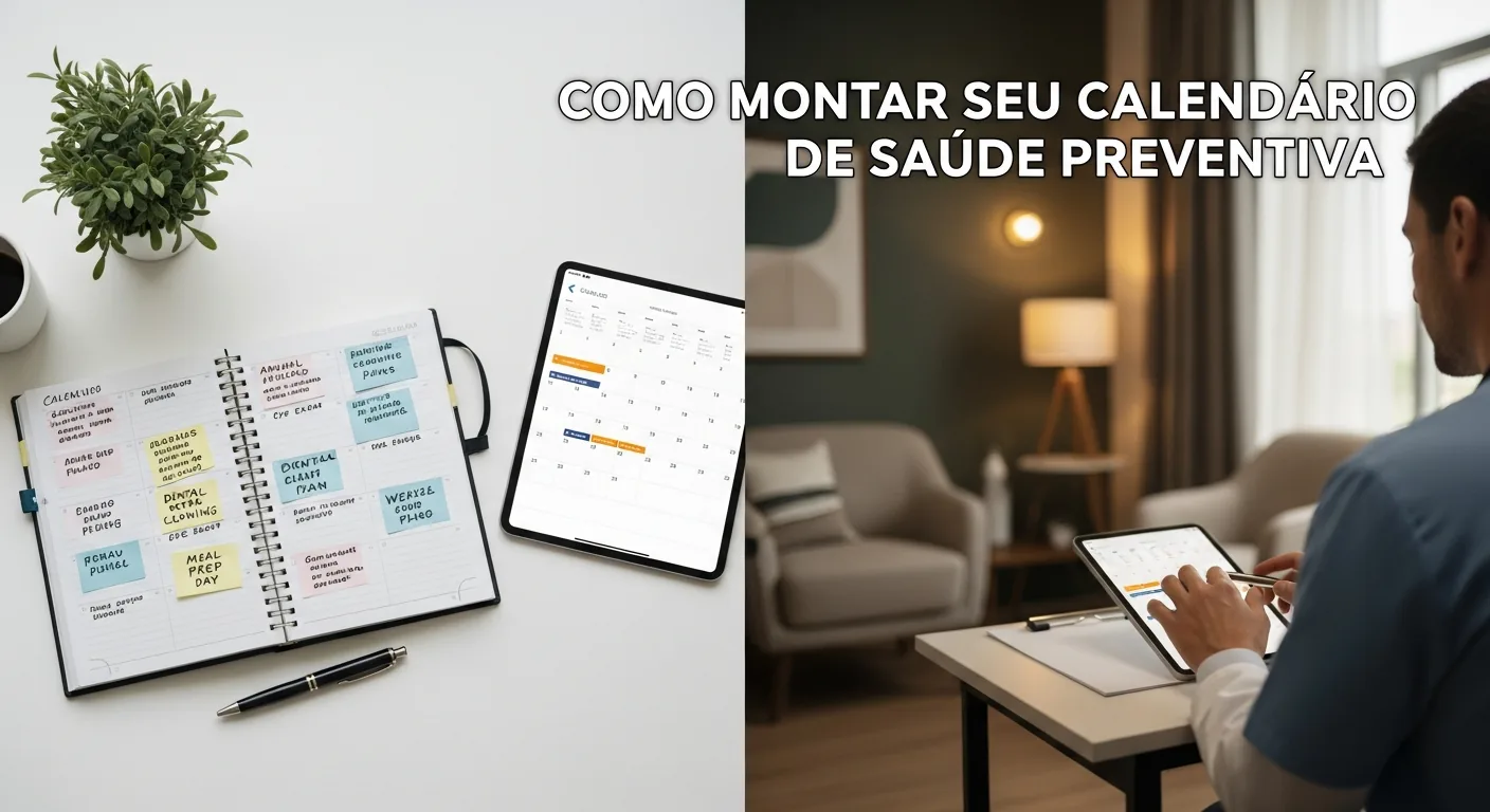 Como montar seu calendário de saúde preventiva
