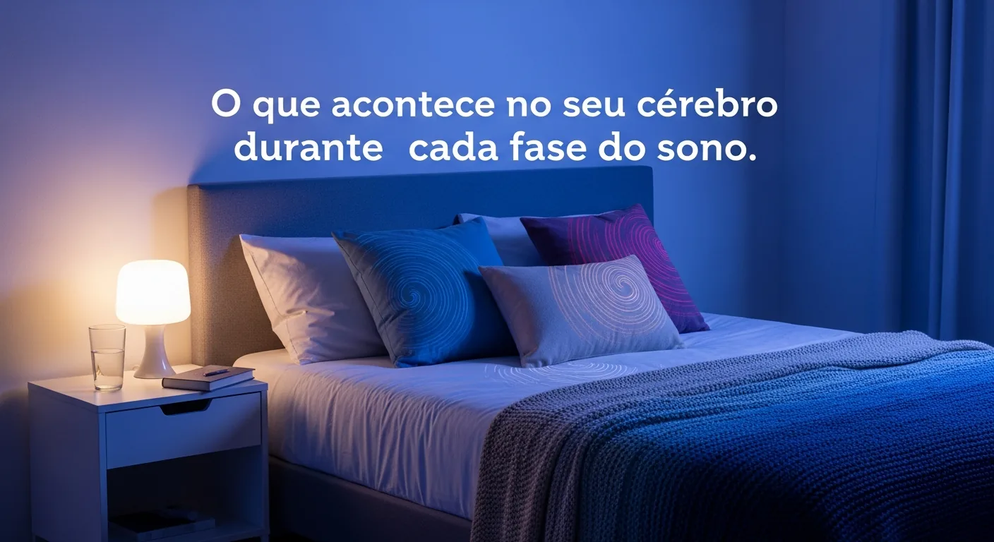 O que acontece no seu cérebro durante cada fase do sono