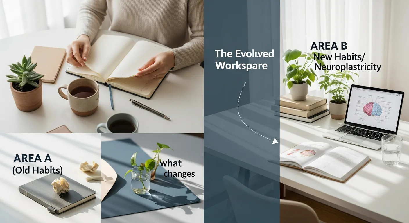 Hábitos e neuroplasticidade: o que muda no cérebro