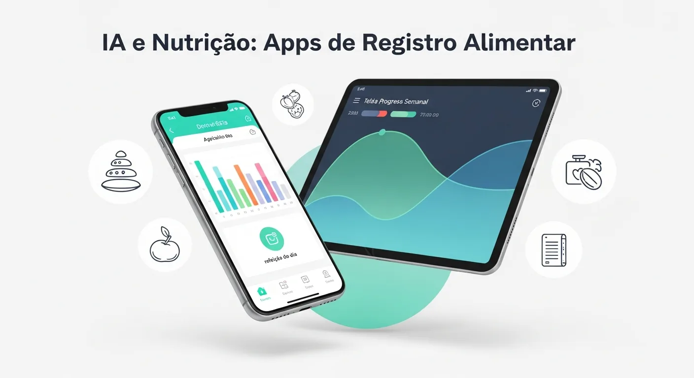 IA e nutrição: como apps mudaram o registro alimentar