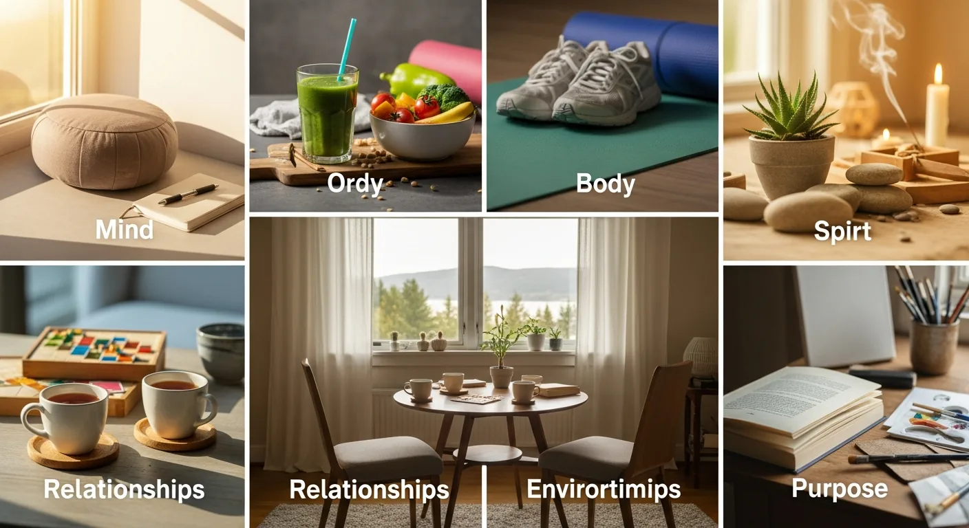 O mito da força de vontade: como 6 pilares se conectam