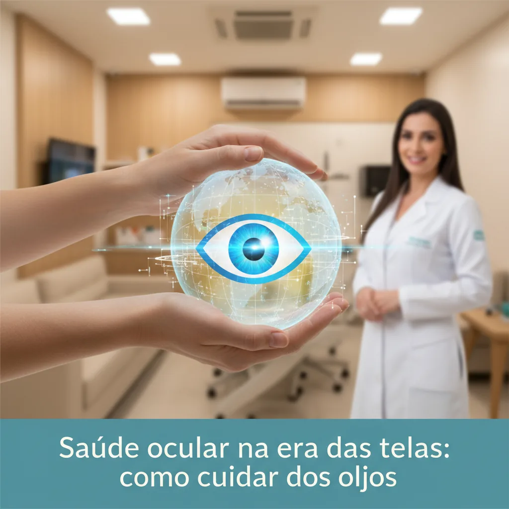 Saúde ocular na era das telas: como cuidar dos olhos